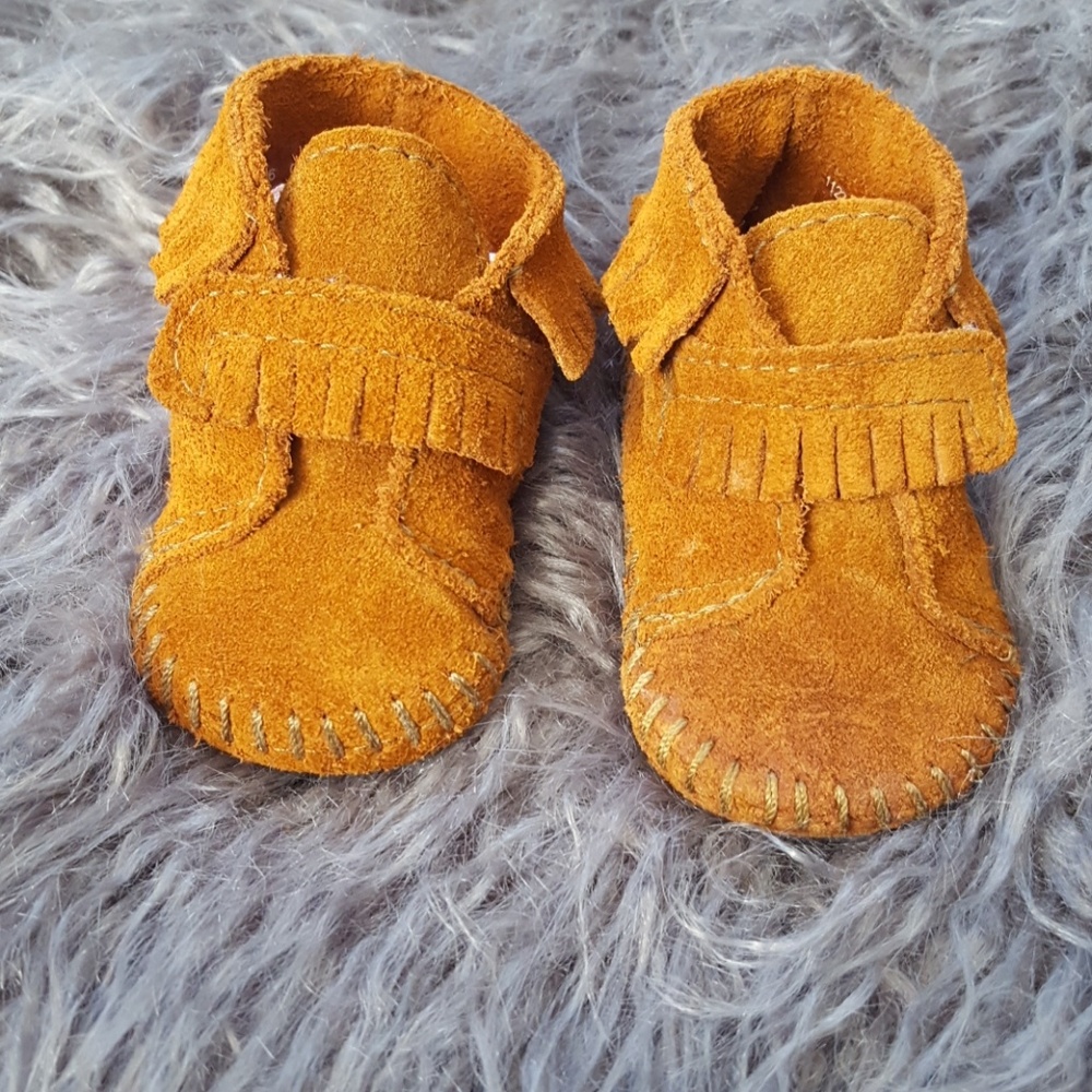 Leather Minnetonkas
